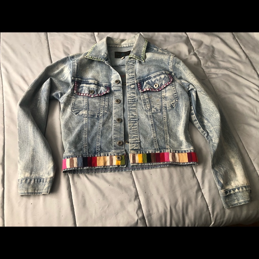 Boot rugs Jean jacket